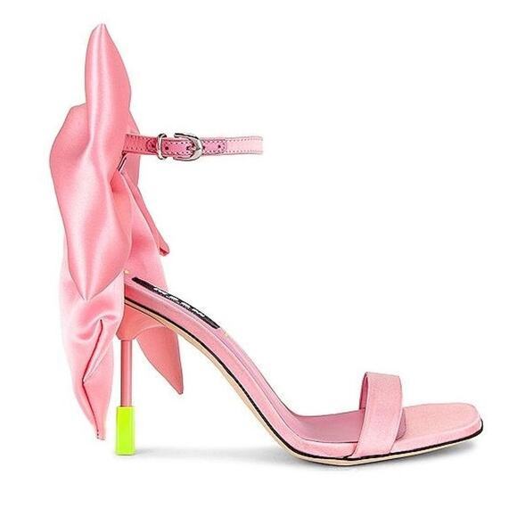 SALE! MSGM Iconic Heels in Pink - Picture 2 of 11